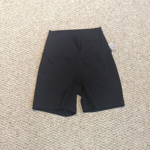 Yogalicious Lux Biker Yoga Shorts Womens Small Black Active Athletic
